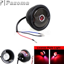 Load image into Gallery viewer, Vintage Old School Motorcycle Tail Brake License Plate Light