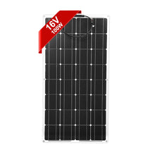 Load image into Gallery viewer, Dokio 18V/16V 100W 200W Flexible Monocrystalline Solar Panel Charge 12V Battery For Car/Boat/ Home Waterproof Solar Panel China