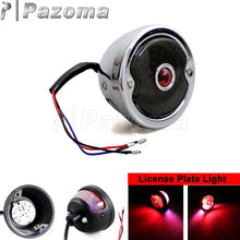 Load image into Gallery viewer, Vintage Old School Motorcycle Tail Brake License Plate Light