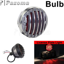 Load image into Gallery viewer, Vintage Old School Motorcycle Tail Brake License Plate Light