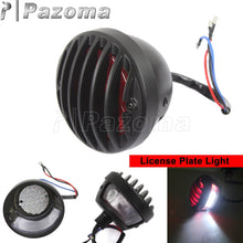 Load image into Gallery viewer, Vintage Old School Motorcycle Tail Brake License Plate Light