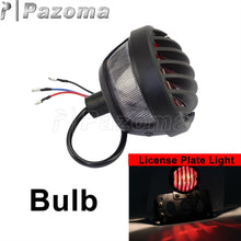 Load image into Gallery viewer, Vintage Old School Motorcycle Tail Brake License Plate Light