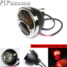 Load image into Gallery viewer, Vintage Old School Motorcycle Tail Brake License Plate Light