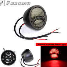 Load image into Gallery viewer, Vintage Old School Motorcycle Tail Brake License Plate Light