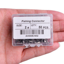 Load image into Gallery viewer, 2/0# 1/0# 1#-14# Stainless Steel Fishing Connector