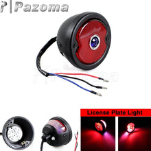 Load image into Gallery viewer, Vintage Old School Motorcycle Tail Brake License Plate Light