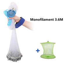 Load image into Gallery viewer, With sinker and without sinker Cast Net