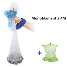 Load image into Gallery viewer, With sinker and without sinker Cast Net