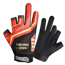 Load image into Gallery viewer, Three Fingers Cut Lure Fishing Gloves