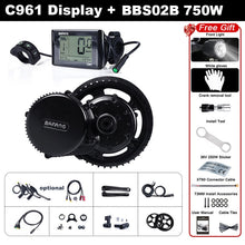 Load image into Gallery viewer, 48V 750W Mid Drive Motor