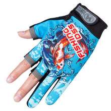 Load image into Gallery viewer, Three Fingers Cut Lure Fishing Gloves