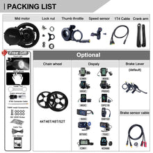 Load image into Gallery viewer, 48V 750W Mid Drive Motor