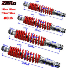 Load image into Gallery viewer, TDPRO 400LBS Front Suspension Shock Absorber