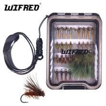 Load image into Gallery viewer, Dry Wet Flies Nymph Set Kit 28pcs