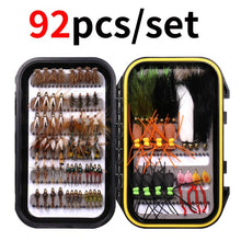 Load image into Gallery viewer, Dry Wet Flies Nymph Set Kit 28pcs