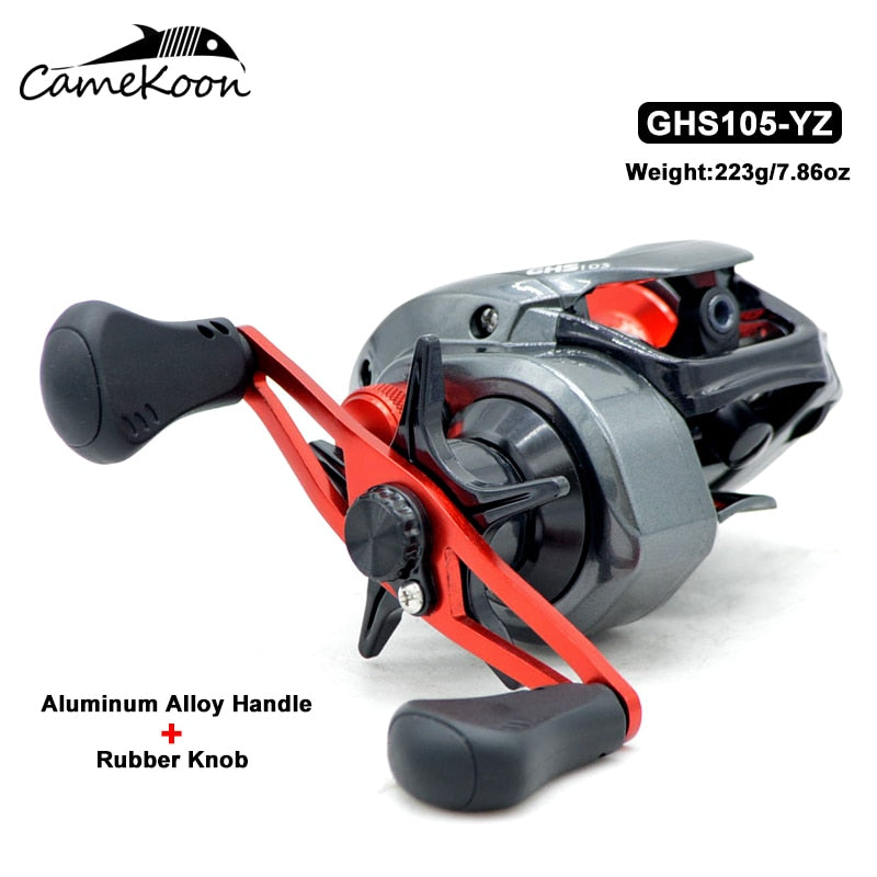 CAMEKOON Left/Right Hand Saltwater Baitcasting Reel