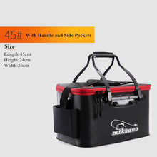 Load image into Gallery viewer, Loogdeel Portable Zipper Fishing Bucket
