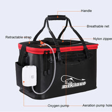 Load image into Gallery viewer, Loogdeel Portable Zipper Fishing Bucket
