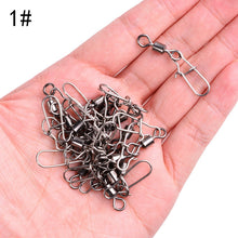 Load image into Gallery viewer, 2/0# 1/0# 1#-14# Stainless Steel Fishing Connector
