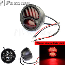 Load image into Gallery viewer, Vintage Old School Motorcycle Tail Brake License Plate Light
