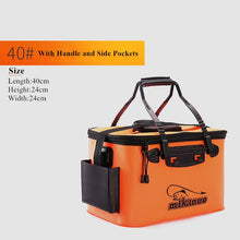 Load image into Gallery viewer, Loogdeel Portable Zipper Fishing Bucket
