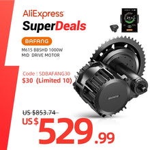 Load image into Gallery viewer, Mid Drive Motor Electric Bike Conversion Kit DIY
