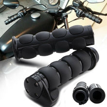 Load image into Gallery viewer, 22mm 1&quot; Chrome Handle Bar Hand Grips
