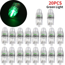 Load image into Gallery viewer, 5-20pcs Underwater LED Fish Attracting Light
