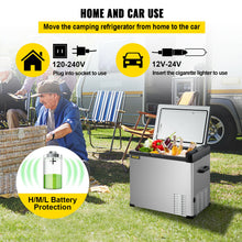 Load image into Gallery viewer, VEVOR Mini Car Refrigerator Portable Fridge Freezer

