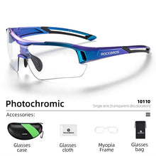 Load image into Gallery viewer, ROCKBROS Photochromic Cycling Glasses
