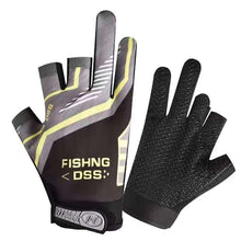 Load image into Gallery viewer, Three Fingers Cut Lure Fishing Gloves

