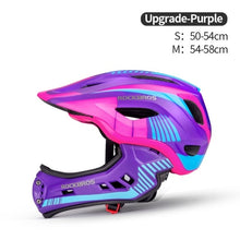 Load image into Gallery viewer, Full Covered Child Bicycle Helmets
