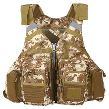 Load image into Gallery viewer, Fishing Vest Life Jacket
